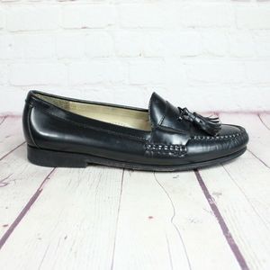 Cole Haan Leather Pinch Tassel City Loafers